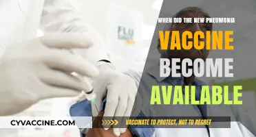 New Pneumonia Vaccine: Availability Timeline and Key Updates