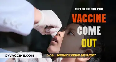 The Oral Polio Vaccine: A Historical Breakthrough and Release Date