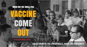 The Smallpox Vaccine: A Historical Breakthrough and Its Release Date