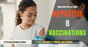 The History of Hepatitis B Vaccinations in the United States