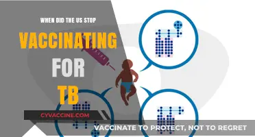 The US TB Vaccination Program: A History Lesson