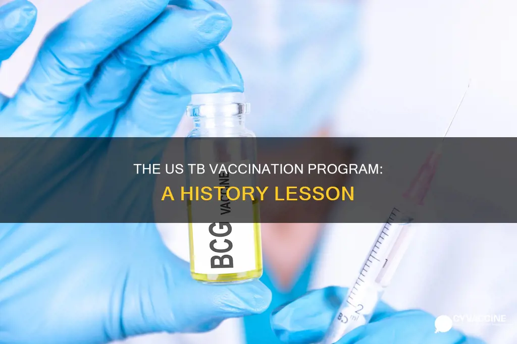 when did the us stop vaccinating for tb