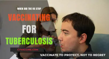 The End of Routine TB Vaccinations in the United States