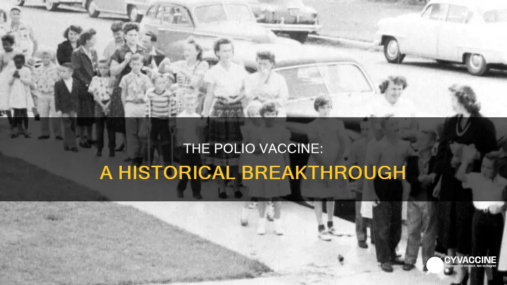 when did the vaccine for polio come out