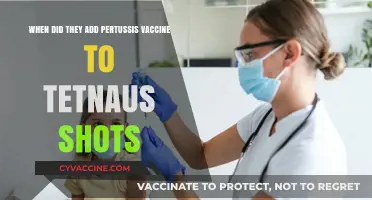 Pertussis Vaccine Addition to Tetanus Shots: A Timeline Explained