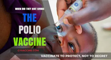 The End of Polio Vaccination: When and Why It Stopped