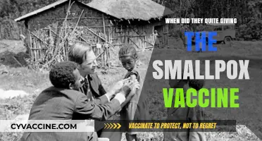 The End of Smallpox Vaccination: A Historical Perspective