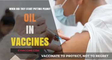 Peanut Oil in Vaccines: Unraveling the History and Purpose