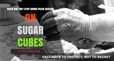 The End of Polio Sugar Cubes