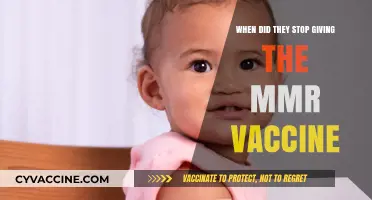 The End of MMR Vaccines: A Timeline of Changes