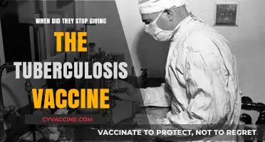 The Decline of the Tuberculosis Vaccine: A Historical Overview