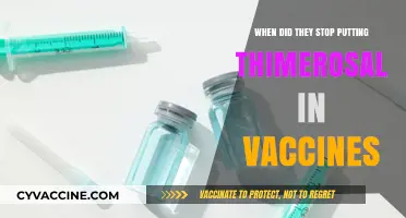 Thimerosal in Vaccines: When Did Its Use End?