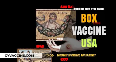 The End of Smallpox Vaccines in the USA: A Timeline