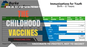 Prevnar's Addition to Childhood Vaccines: A Timeline of Implementation