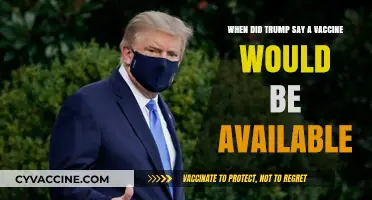 Trump's Vaccine Promise: When Did He Predict Availability?