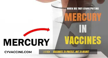 When Did Mercury Exit Vaccines? A Historical Overview