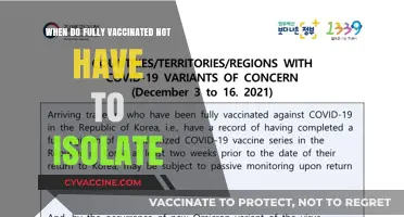 Fully Vaccinated Isolation Rules: When Can You Skip Quarantine?