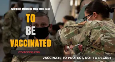 Military Vaccination Mandates: When Service Members Must Get Vaccinated