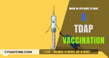 When Do You Need a Tdap Vaccination: Essential Timing Guide
