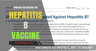 Hepatitis B Vaccine Schedule: When Should You Get Vaccinated?