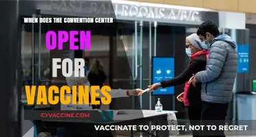 Convention Center Vaccine Schedule: Opening Hours and Important Details