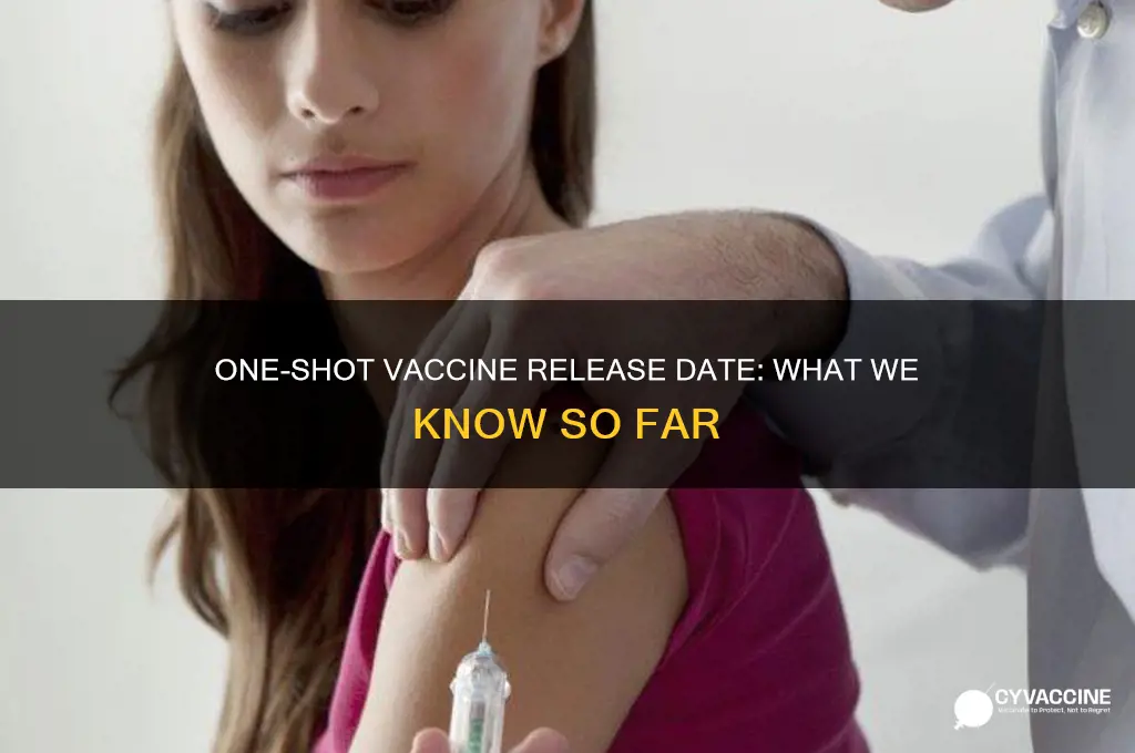 when does the one shot vaccine come out