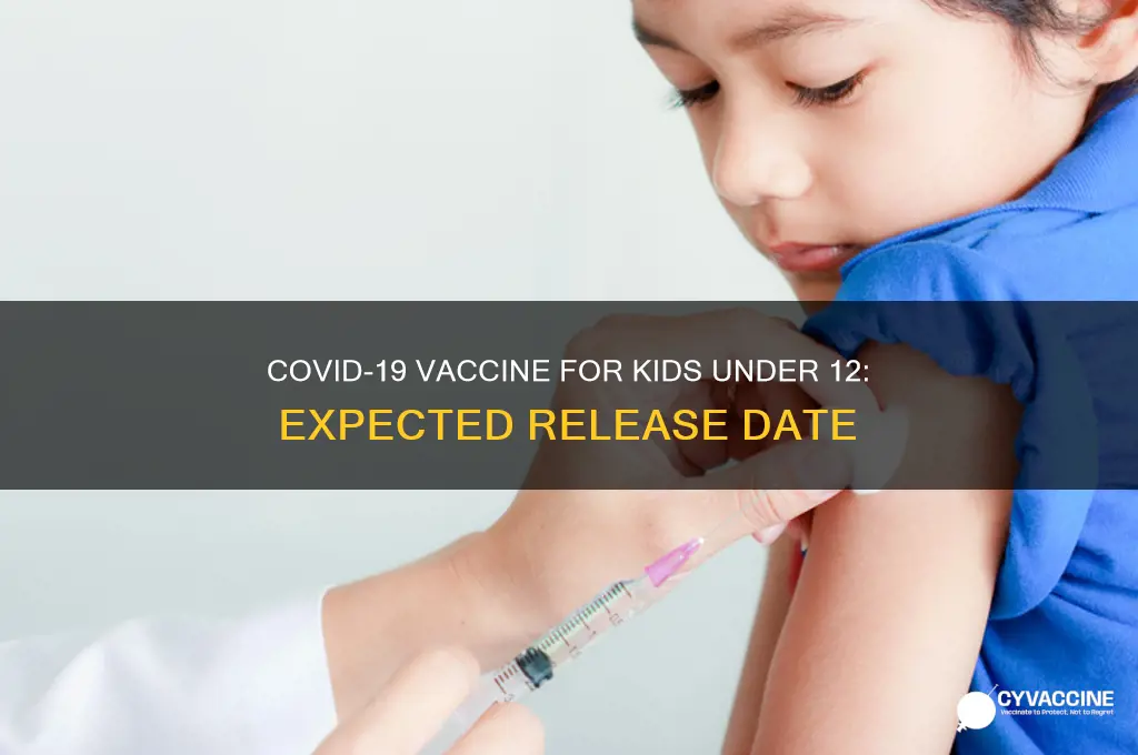 when does the vaccine come out for under 12