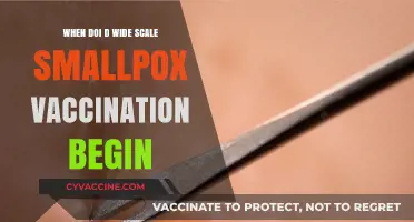 The Global Start of Widespread Smallpox Vaccination Campaigns