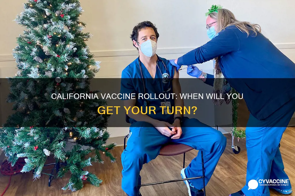 when is it my turn for the vaccine california