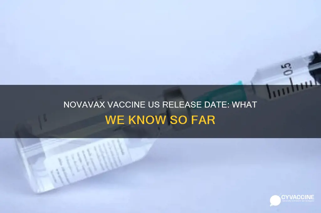 when is novavax vaccine coming out in us