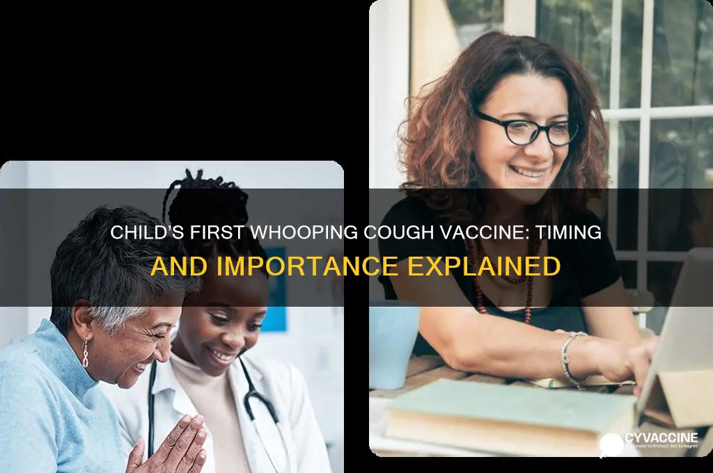 when is s childs 1st whooping cough vaccine