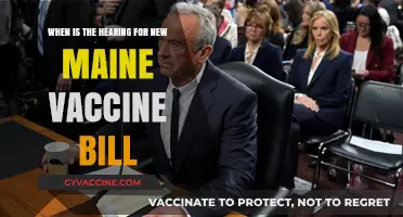 Maine Vaccine Bill Hearing Date: What You Need to Know