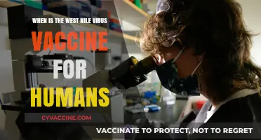 West Nile Virus Vaccine for Humans: Availability and Development Timeline