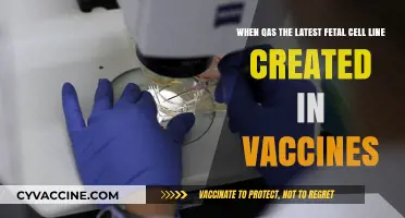 Latest Fetal Cell Line Use in Vaccines: Timeline and Facts