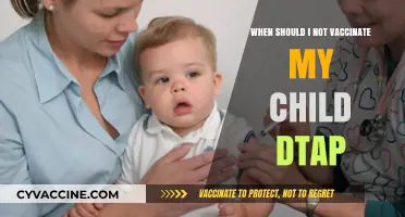 When to Avoid DTaP Vaccination: Key Considerations for Parents