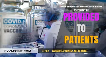 When to Provide Vaccine Information Statements: A Patient Guide