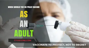 Adult Polio Vaccination: When and Why It's Necessary for You
