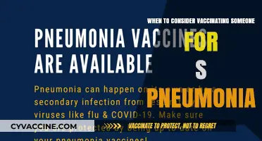 When to Vaccinate Against S. Pneumonia: Key Considerations