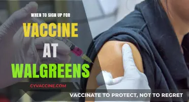 When to Sign Up for Vaccines at Walgreens: A Guide