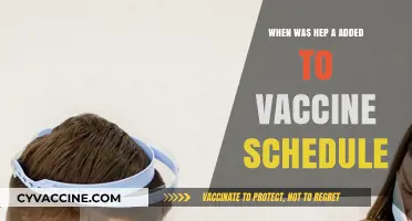 Hepatitis A Vaccine: When Was It Added to the Schedule?