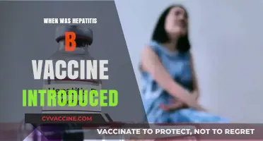 Hepatitis B Vaccine: A Historical Overview of Its Introduction