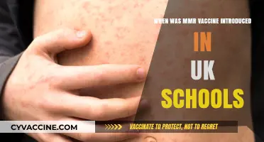 UK Schools' MMR Vaccine Introduction: A Historical Timeline