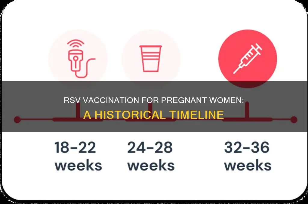 when was rsv vaccination for pregnant women started