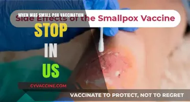 The End of Smallpox Vaccination in the United States