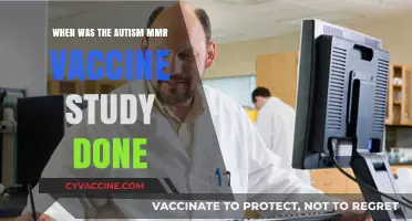 The MMR Vaccine and Autism Study: A Historical Overview