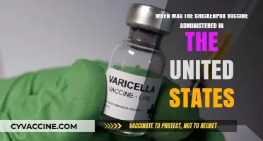 The Chickenpox Vaccine: A Timeline of US Administration