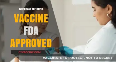 Hepatitis B Vaccine: FDA Approval Date and Historical Impact