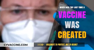 The Last Vaccine Breakthrough: A Timeline of Recent Developments