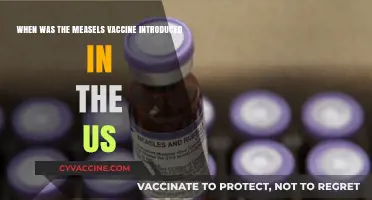 The Measles Vaccine: A Timeline of Its US Introduction