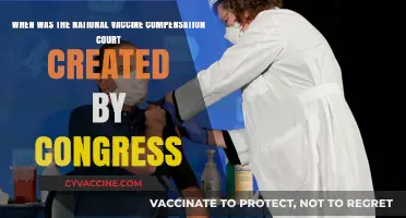 The Creation of the National Vaccine Compensation Court by Congress